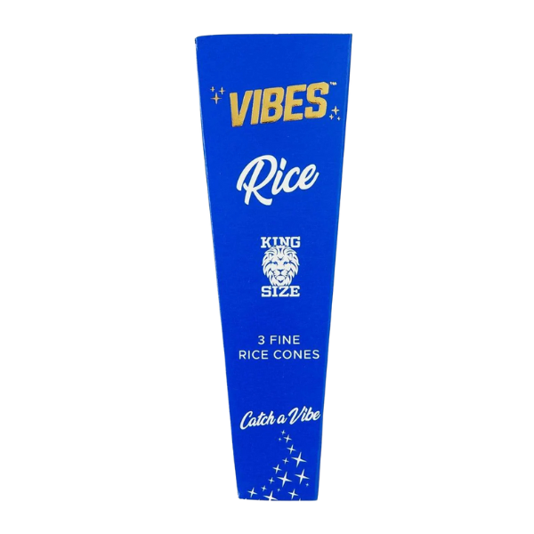 Vibes Cones Blue Rice / King 3pk